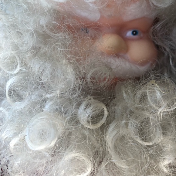 VINTAGE MOVING ANIMATRONIC MR. & MRS. SANTA CLAUS HOLDING NIGHT CANDLES - Picture 4 of 6